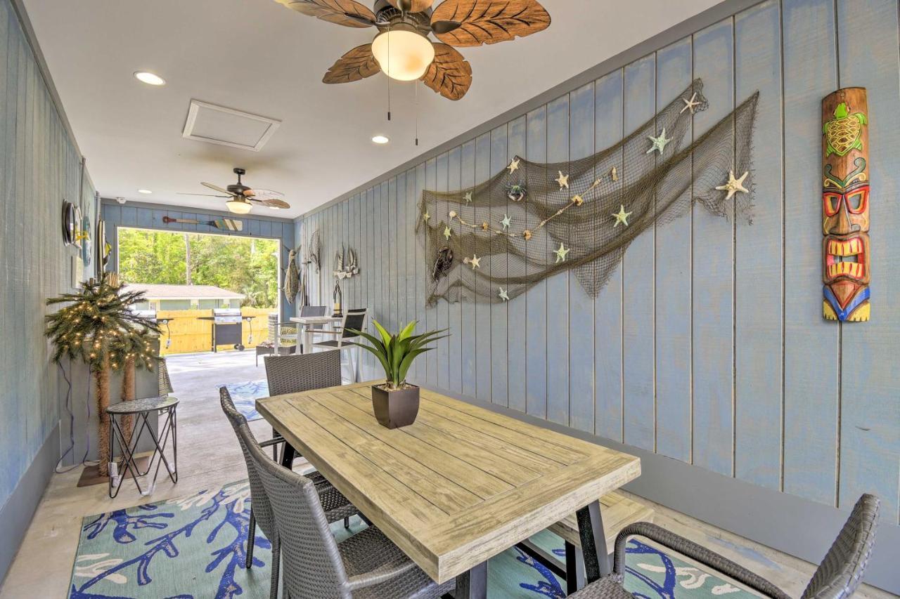 Ocean Isle Beach Home With Shared Lanai And Grill Exterior foto